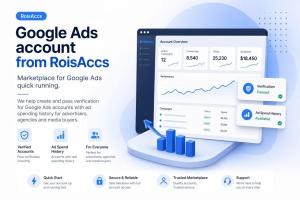 Google Ads account from RoisAccs - Marketplace for Google Ads quick running.